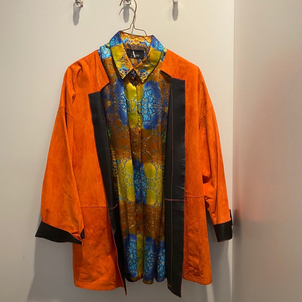 Algo jacket and blouse set